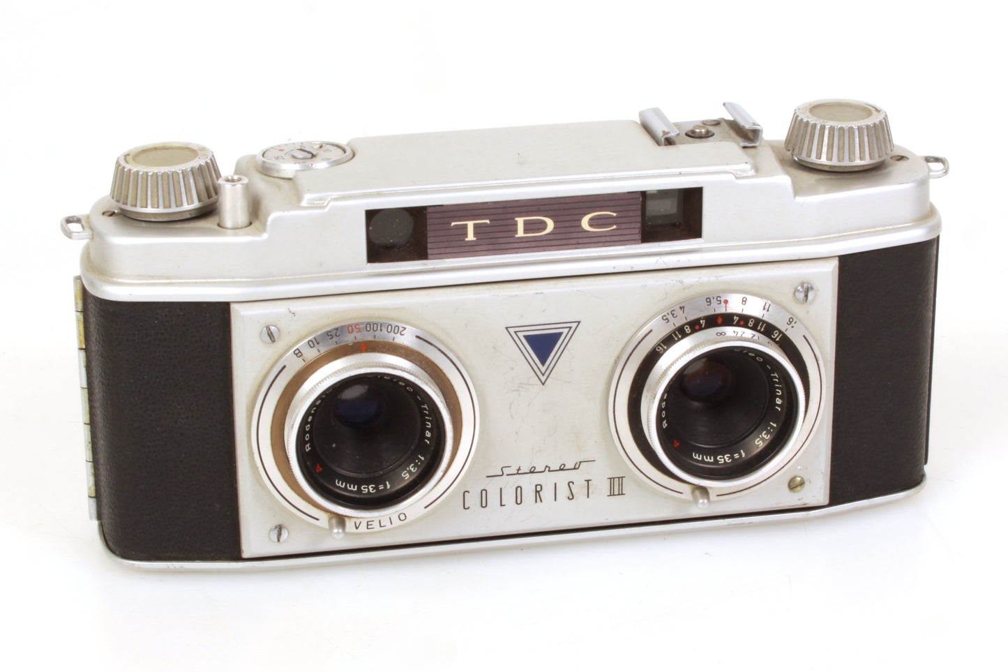 TDC Stereo Colorist II Camera, Rodenstock Trinar 3.5/35mm Velio Shutter w/ Case