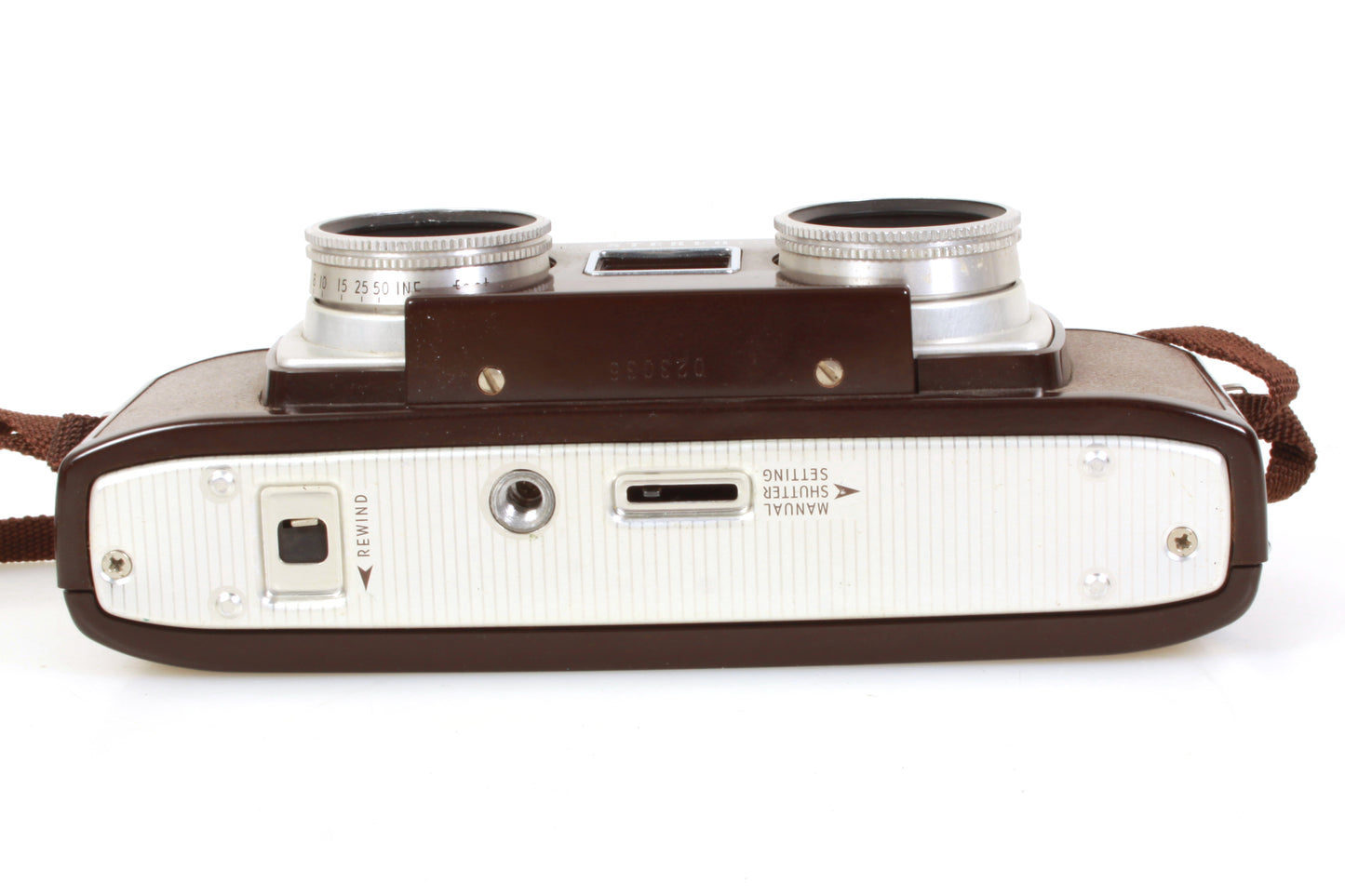 Kodak Stereo Camera w/ Leather Case Vintage