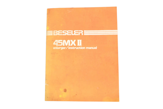 Beseler 45MXII Enlarger Instruction Manual