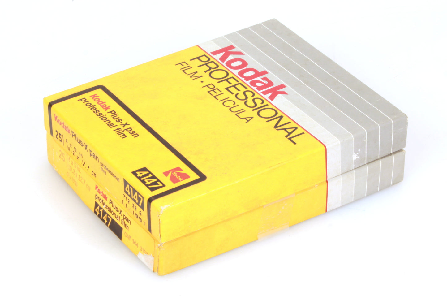 Kodak 4x5 Plus-X Film - Full Box & Partial Box - Expiry Date 1989/1991