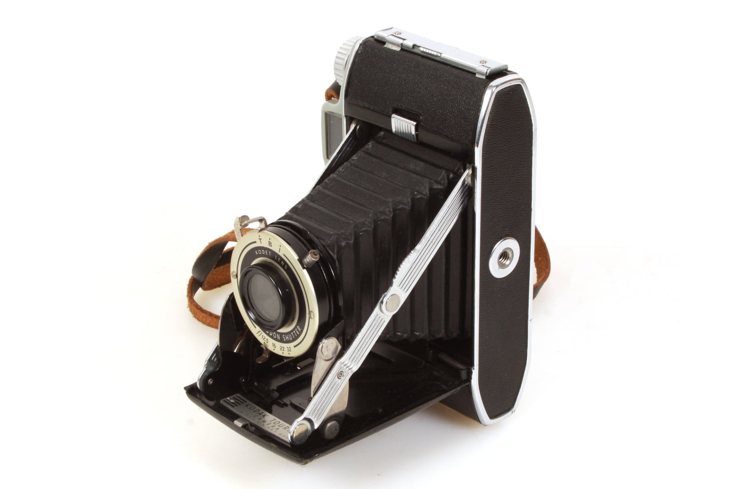 Vintage Kodak Tourist Folding Camera in Box w/ Instructions