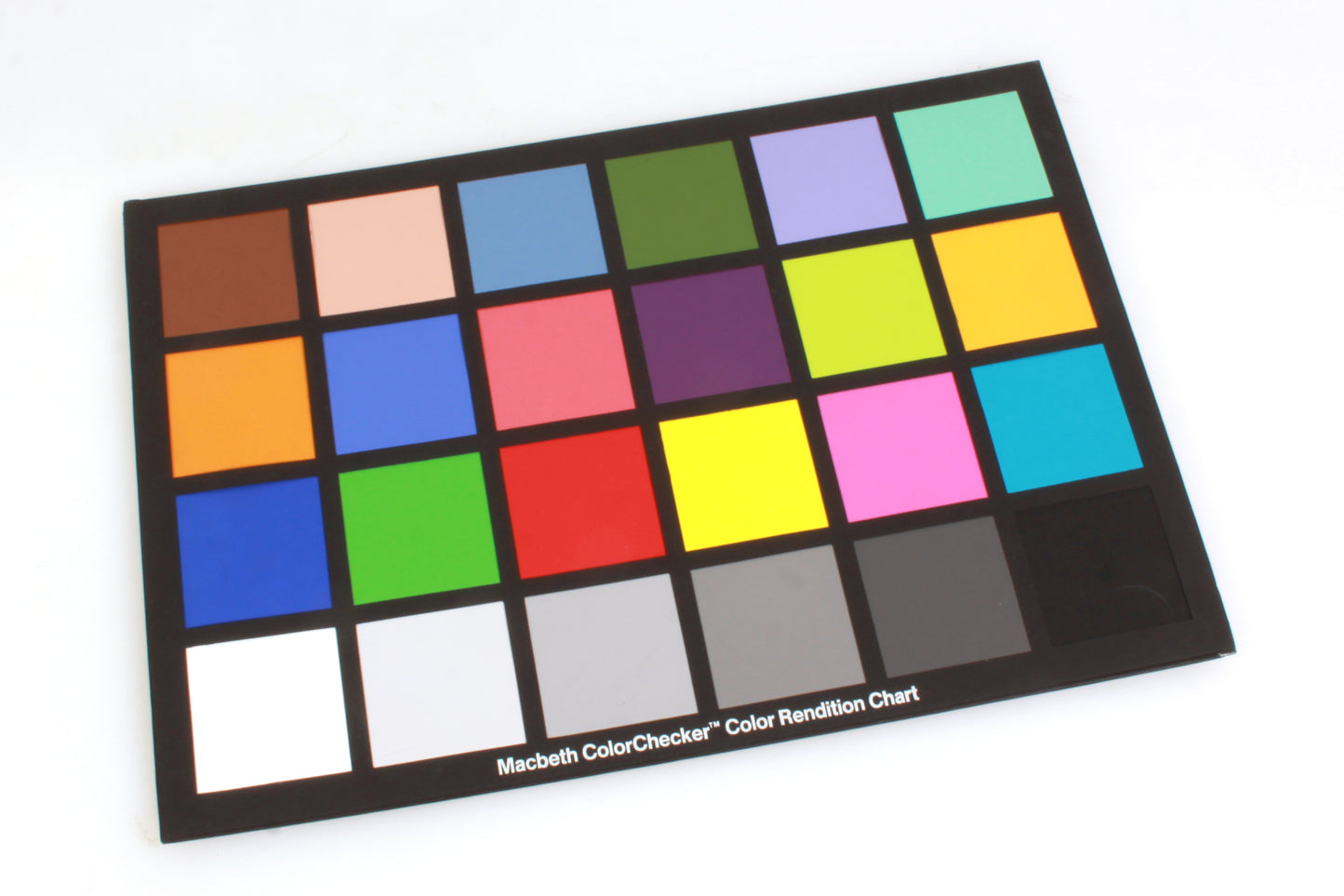 Macbeth Color Checker Rendition Chart with Booklet