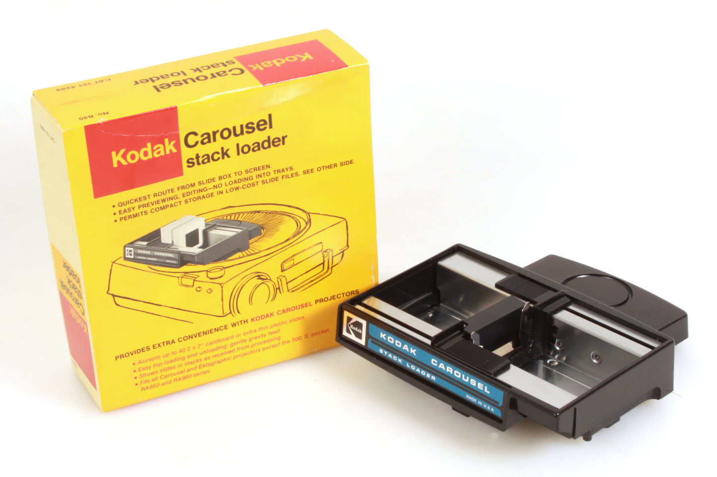 Kodak Carousel Stack Loader in Box (Model B40)