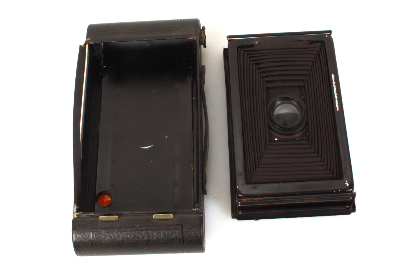 Vintage Eastman Kodak No.3A Folding Hawk-Eye Model B Camera Kodex #1 Lens