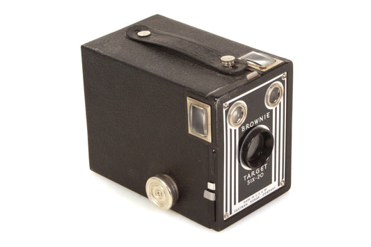 Kodak Brownie Target Six-20 Art Deco Box Camera Vintage