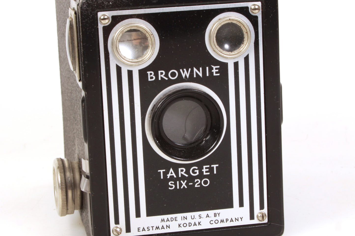 Kodak Brownie Target Six-20 Art Deco Box Camera Vintage
