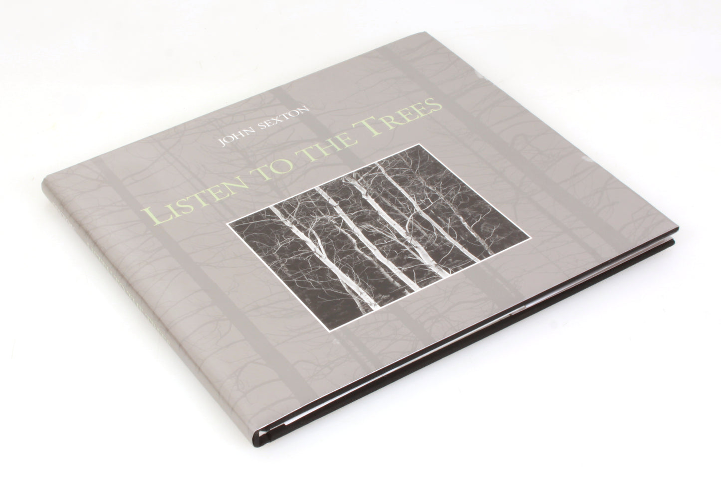 John Sexton LISTEN TO THE TREES 1st Edition Signed by John, w/ Tech Data Sheet