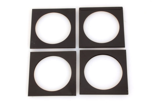 Kodak Wratten Gelatin Filter Frame Holder 3x3 Inch Square - Set of 4