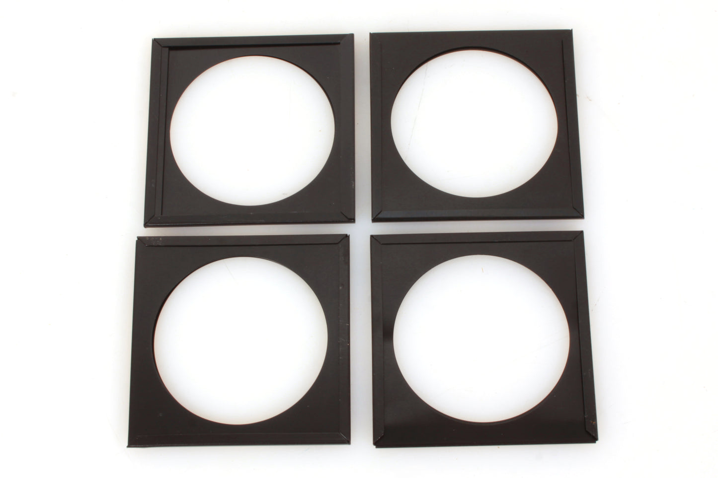 Kodak Wratten Gelatin Filter Frame Holder 3x3 Inch Square - Set of 4