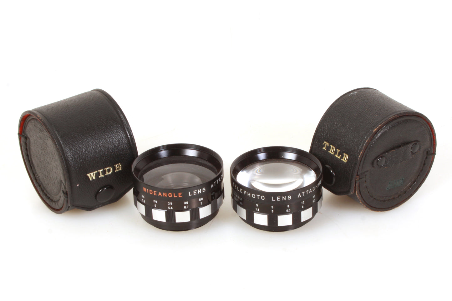Series 6 Telephoto & Wide Angle Lens Set w/ Cases