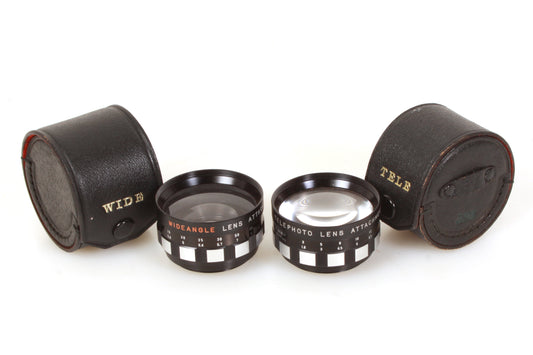 Series 6 Telephoto & Wide Angle Lens Set w/ Cases