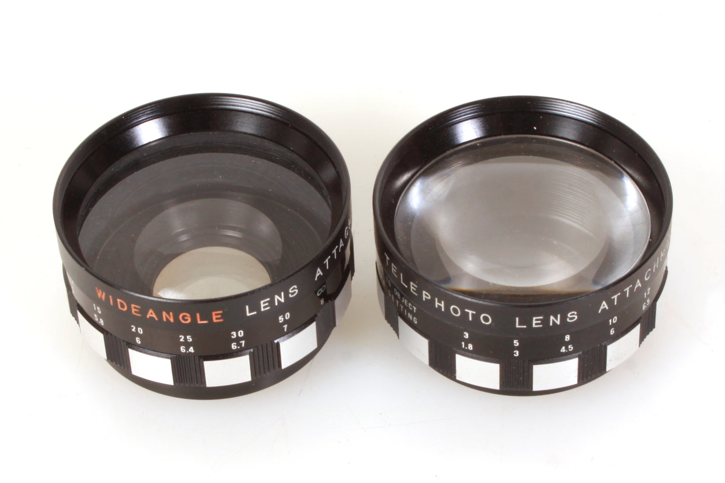 Series 6 Telephoto & Wide Angle Lens Set w/ Cases