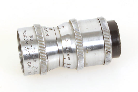 Vintage Wollensak Raptar Cine Telephoto 1 1/2 Inch f/3.5 Lens