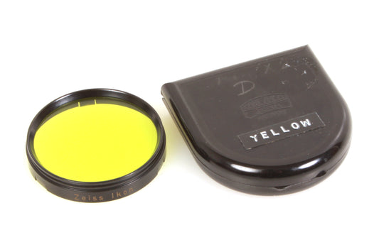 Zeiss Ikon GR55 Green 323/55 42mm Push-On Lens Filter in Bakelite Case