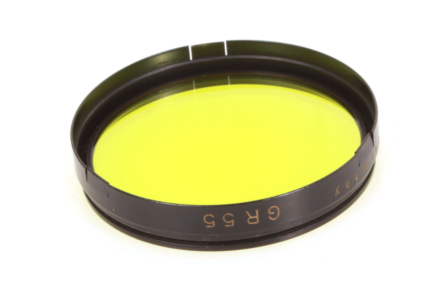 Zeiss Ikon GR55 Green 323/55 42mm Push-On Lens Filter in Bakelite Case