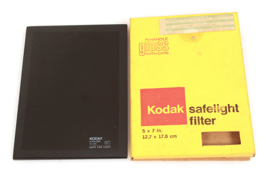 Kodak 5x7 Inch 0C Safelight Filter