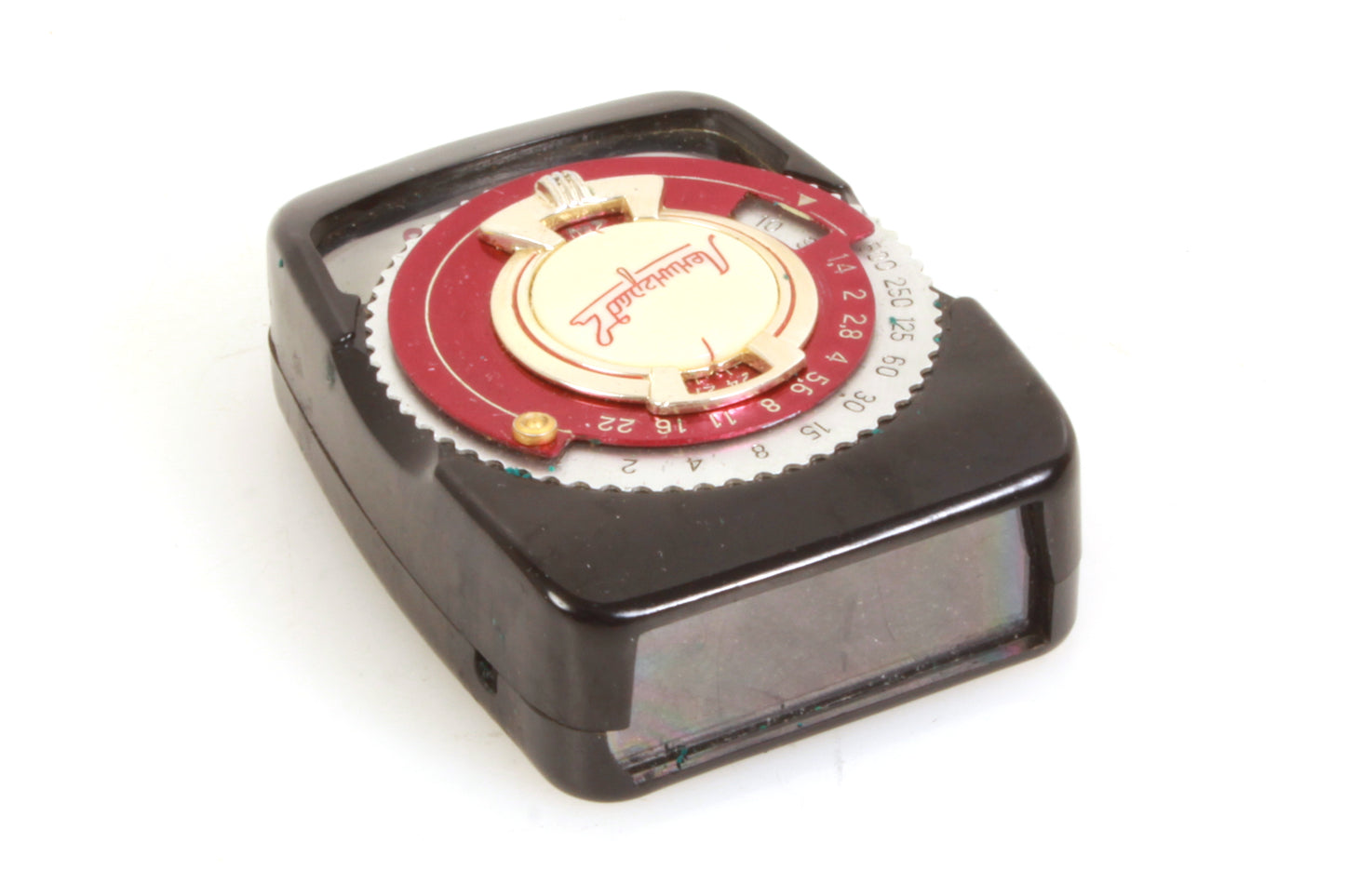 Vintage Light Meter in Leather Case - Prop/Display