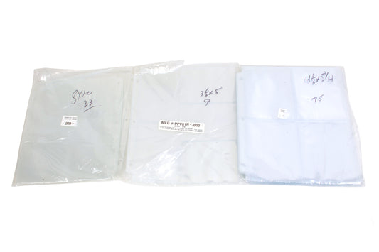 Photograph Pages for 3 Ring Binder 8x10 (23) 3 1/2x5 (9) 4 1/4x5 1/4 (75)