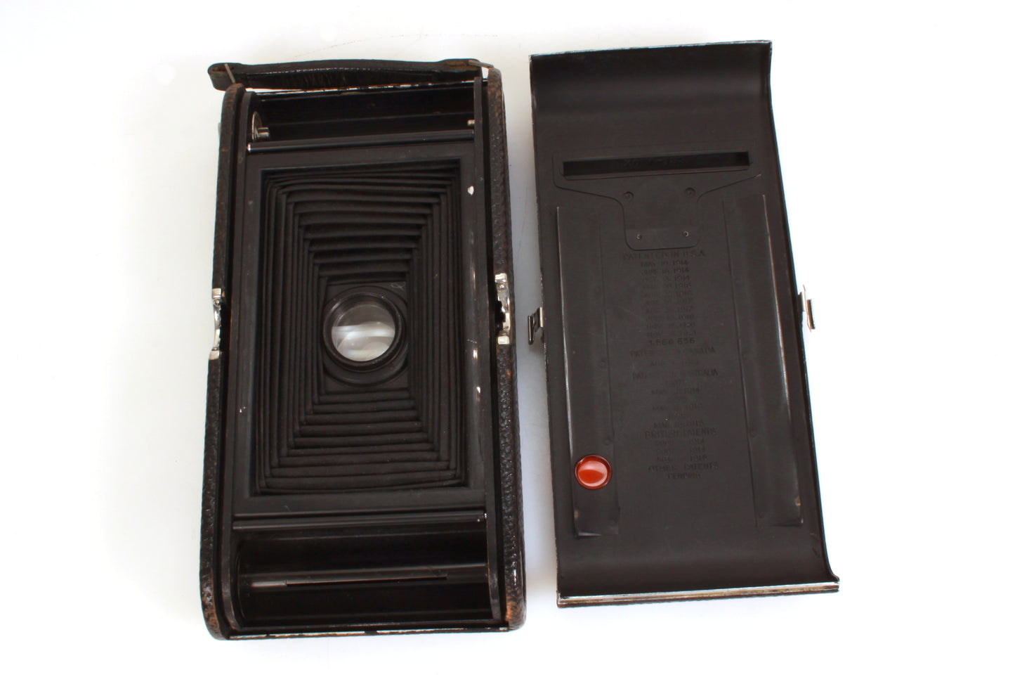 No. 3A Autographic Kodak Special Model B Outfit/Case/Flash/6 Film Holders/Filter