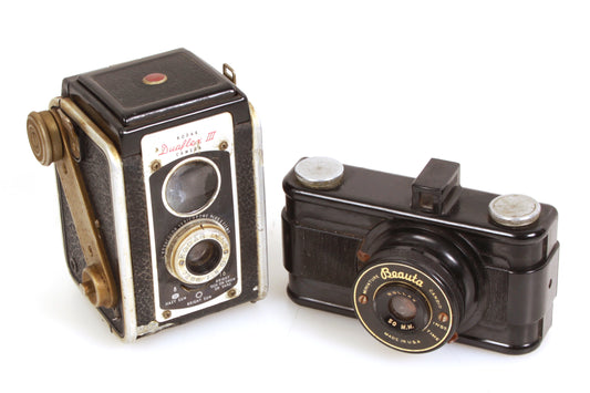 Art Deco Cameras Kodak & Beauta - Lot of 2