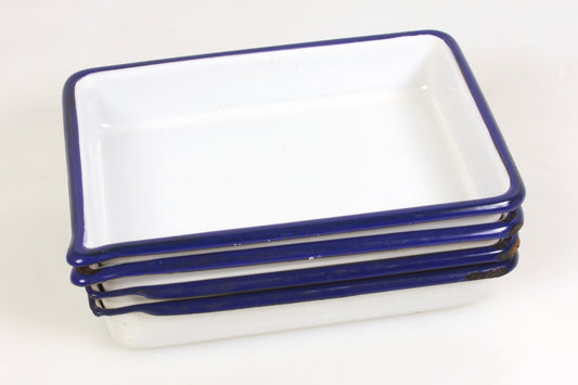 5x7 Porcelain Trays - Set of 4