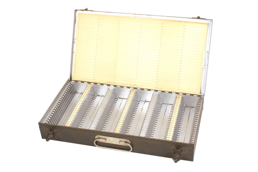 Metal Pronto Slide Storage Box - Holds 150 Slides