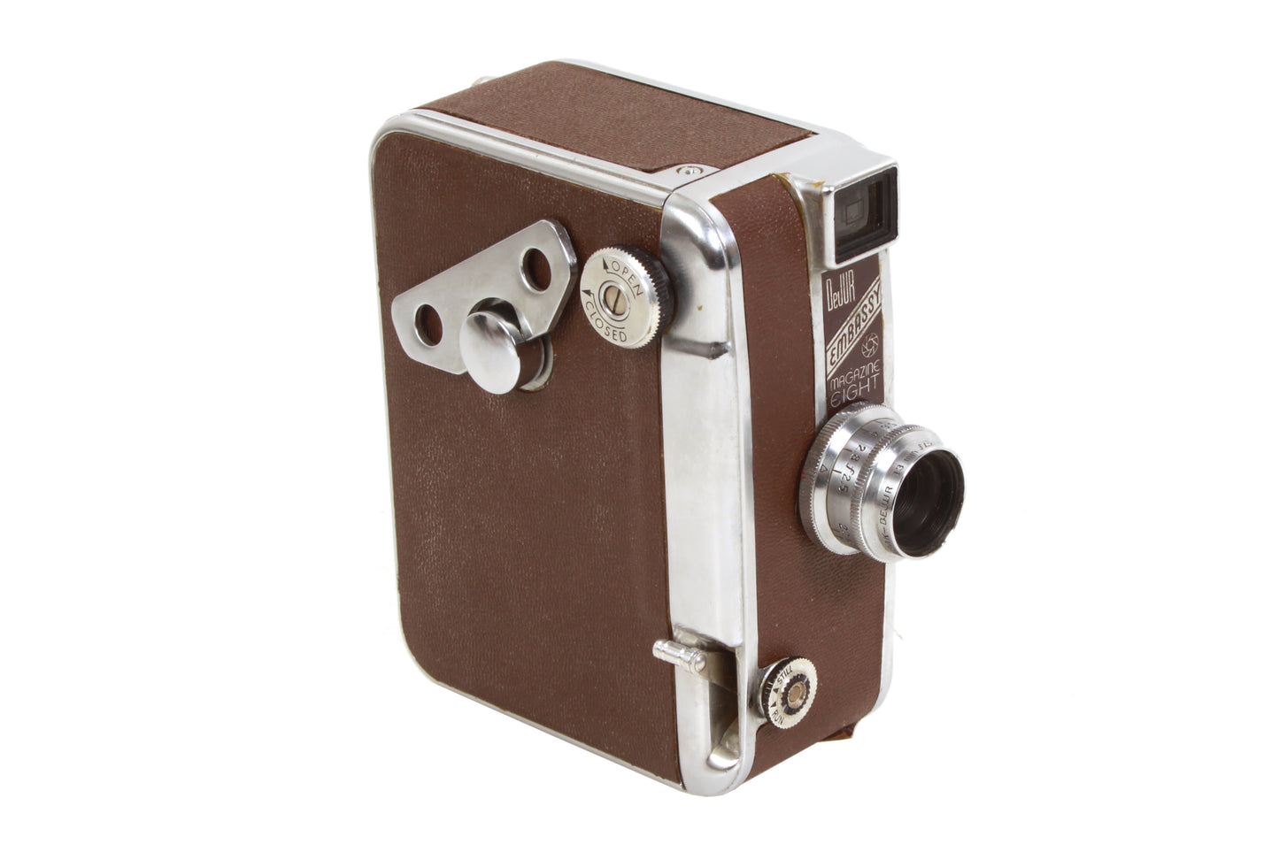 DeJur Embassy Magazine Eight Art Deco Movie Camera