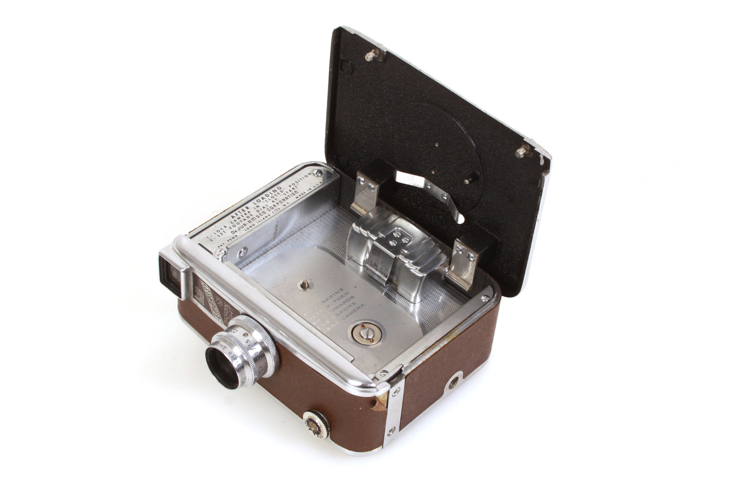 DeJur Embassy Magazine Eight Art Deco Movie Camera