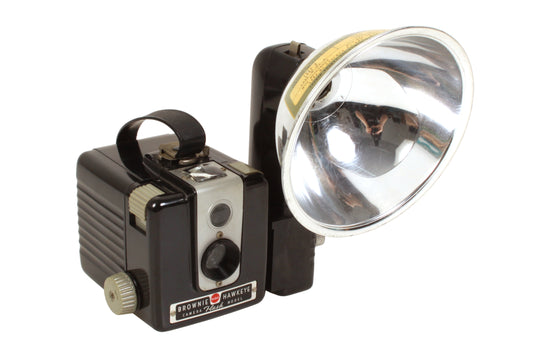 Kodak Brownie Hawkeye Art Deco Camera w/ Flash