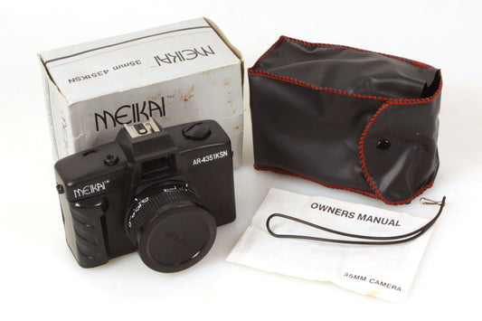Meikai AR-4351KSN Lomo Lomography Camera 35mm w/ Case in Box