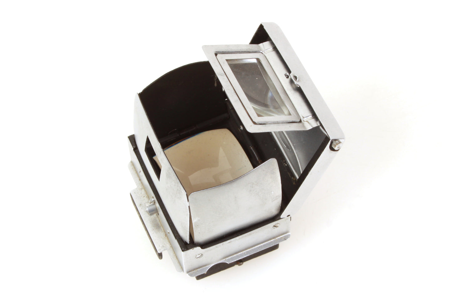 Ihagee Exacta Prism Waist Level Viewfinder w/ Original Leather Case Dresden Germany