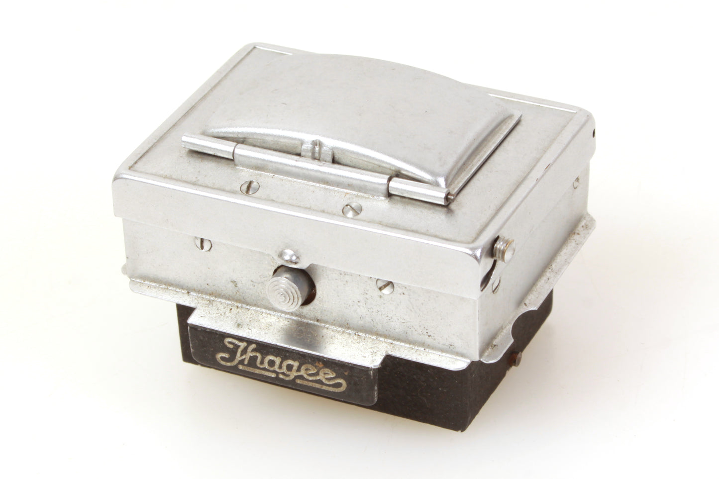 Ihagee Exacta Prism Waist Level Viewfinder w/ Original Leather Case Dresden Germany