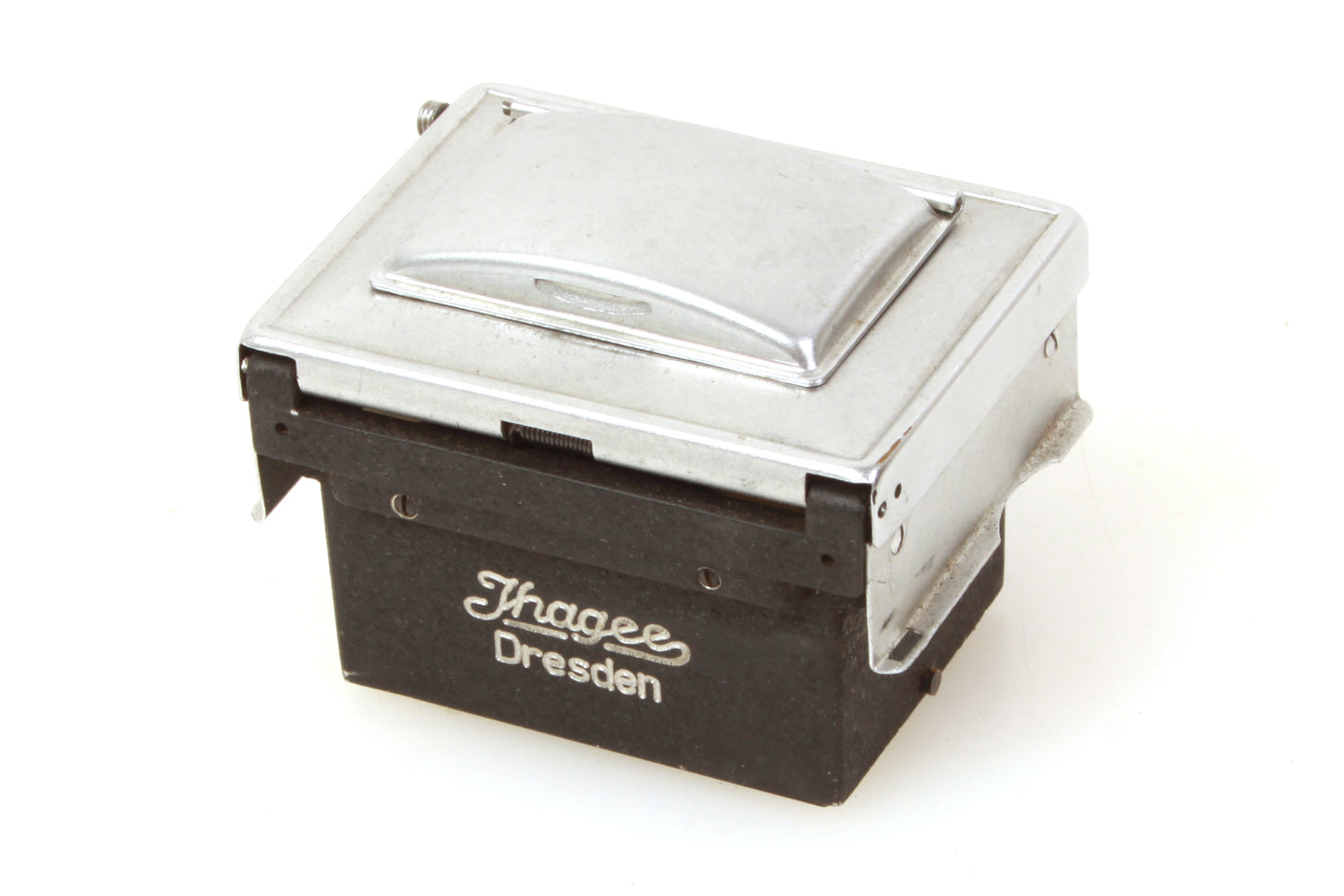 Ihagee Exacta Prism Waist Level Viewfinder w/ Original Leather Case Dresden Germany