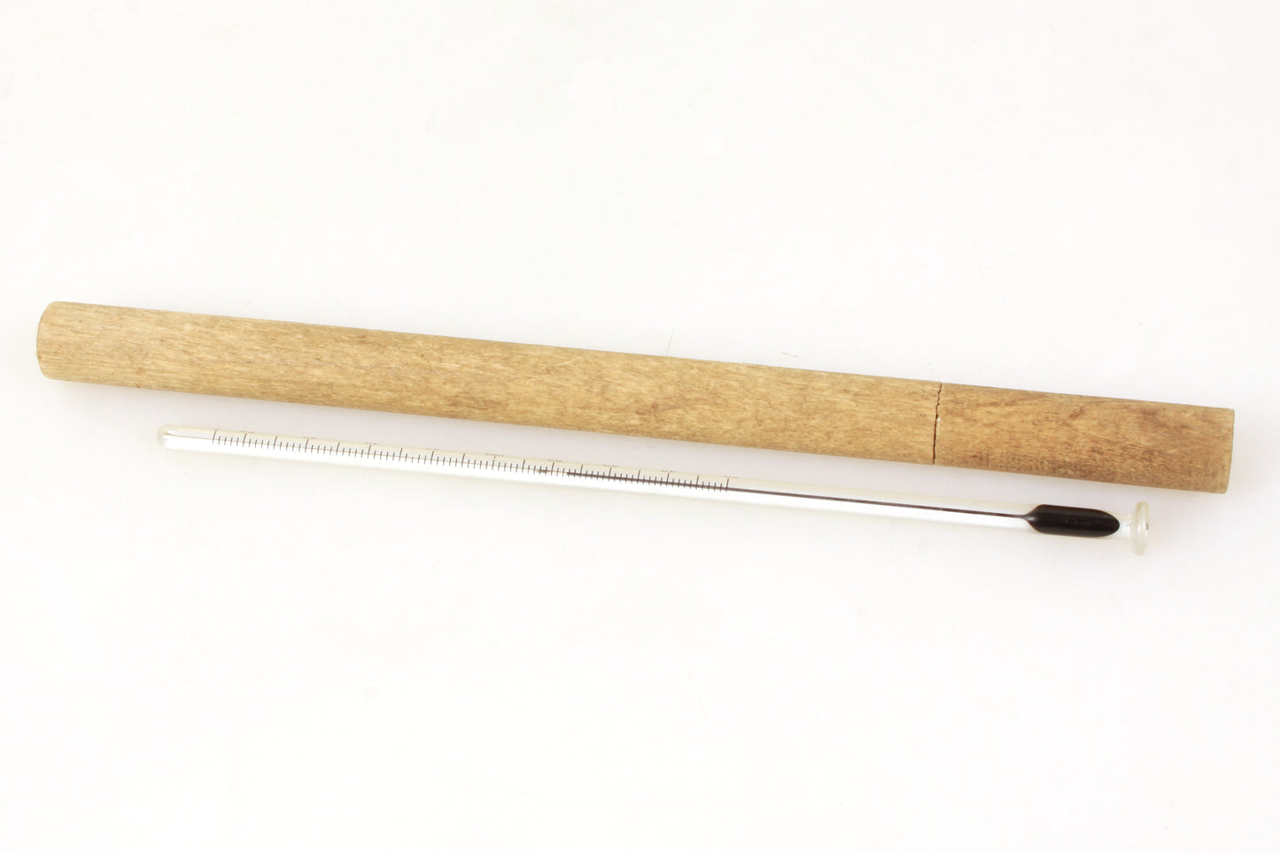 Vintage Eastman Kodak Glass Thermometer for Darkroom in Case
