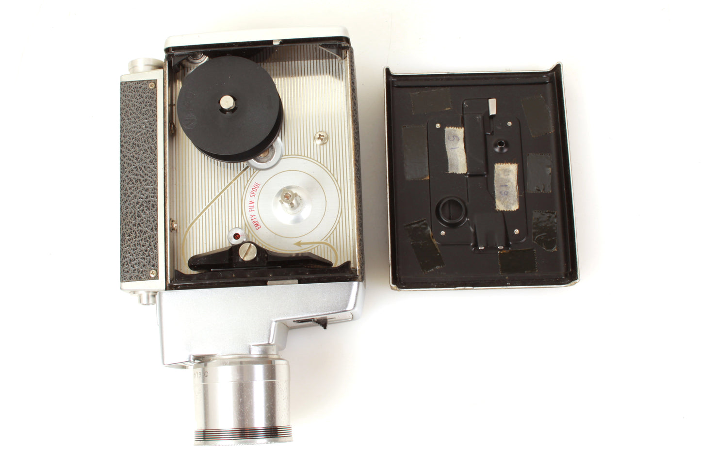 Kodak Zoom 8 Vintage Movie Camera w/ Leather Case & Manual