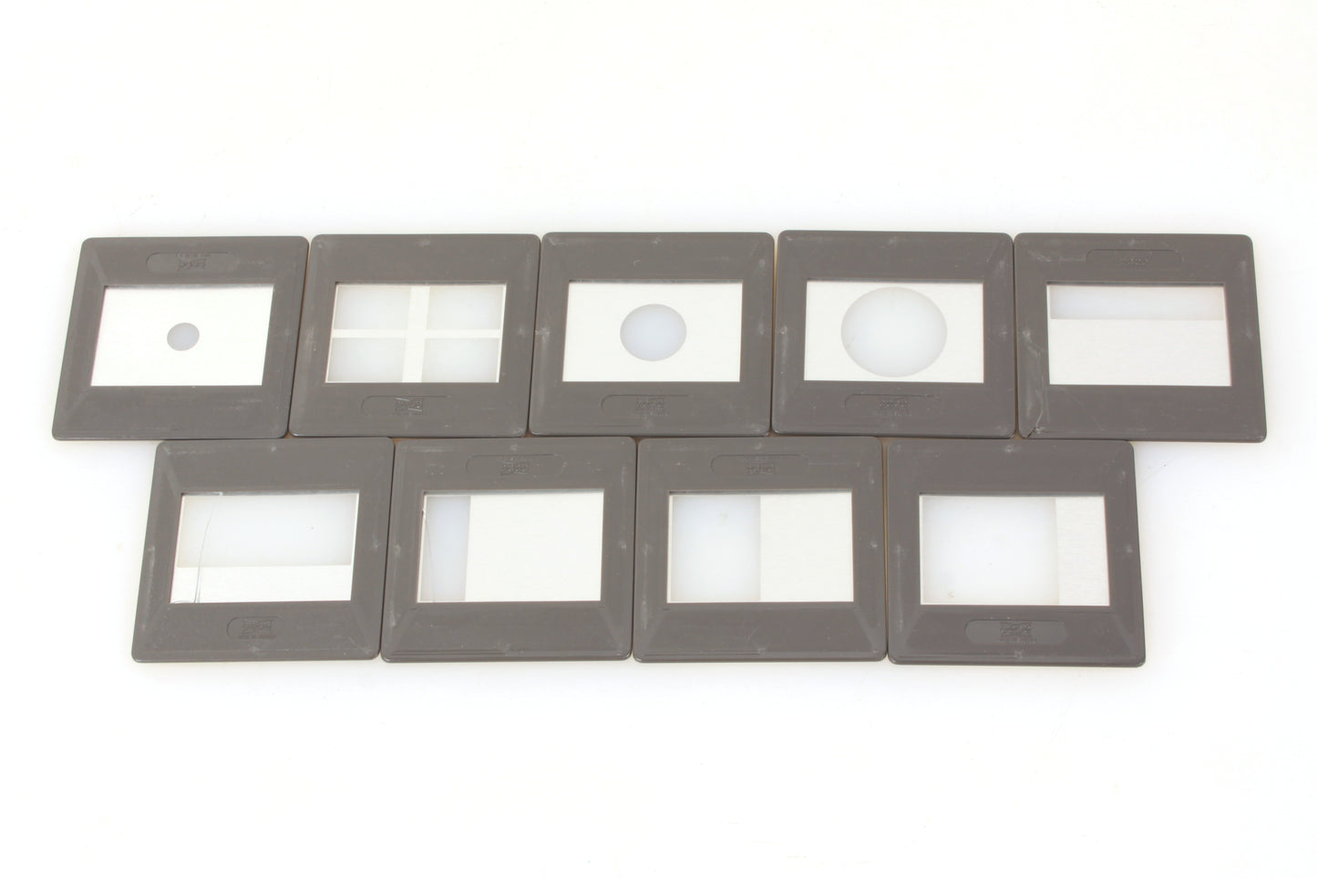 Gepe 35mm Glass Slide Mounts w/ Multi Style Openings