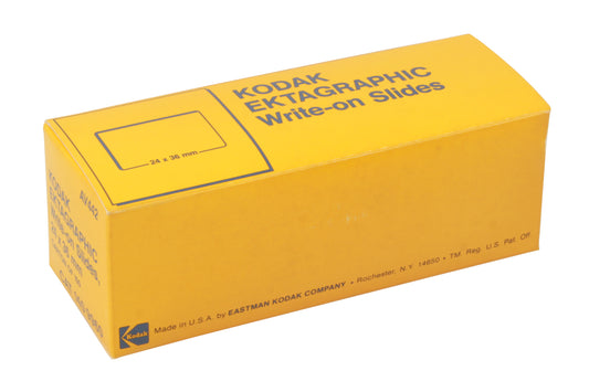 Vintage Kodak Ektagraphic Write On Slides Box of 100