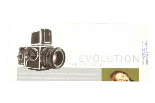 Hasselblad Evolution The V-System Brochure