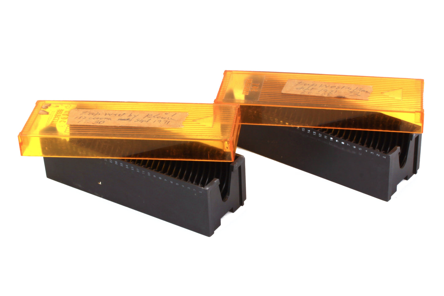 7 Vintage Automatic Slide Changer Magazines