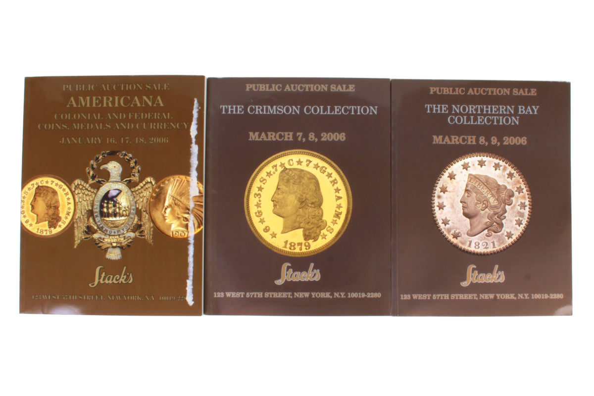 Money Auction Stacks Auction Catalog: U.S. Coins, Medals and Paper Money Colonial ...