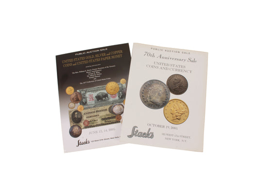 Stacks Auction Catalog: U.S. Gold Silver Copper & Paper Money June/Oct 2005 (2)