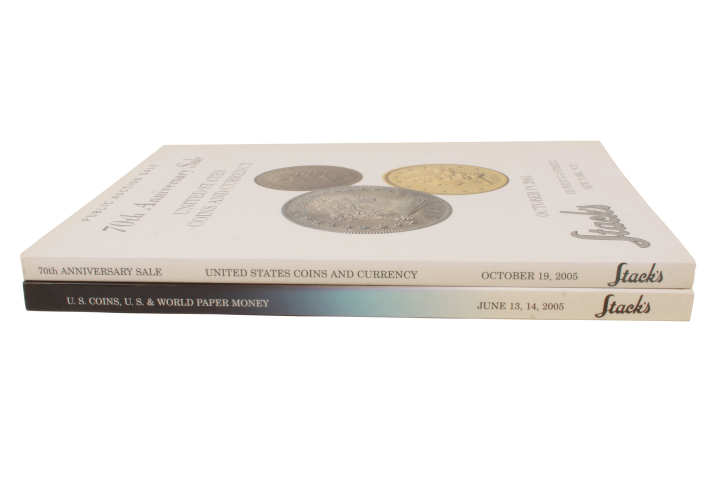 Stacks Auction Catalog: U.S. Gold Silver Copper & Paper Money June/Oct 2005 (2)
