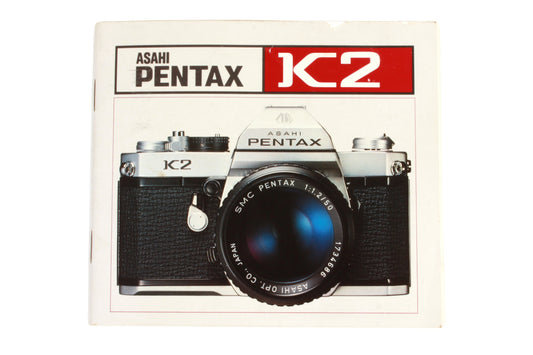 Pentax K2 35mm SLR Original User Instruction Manual Booklet