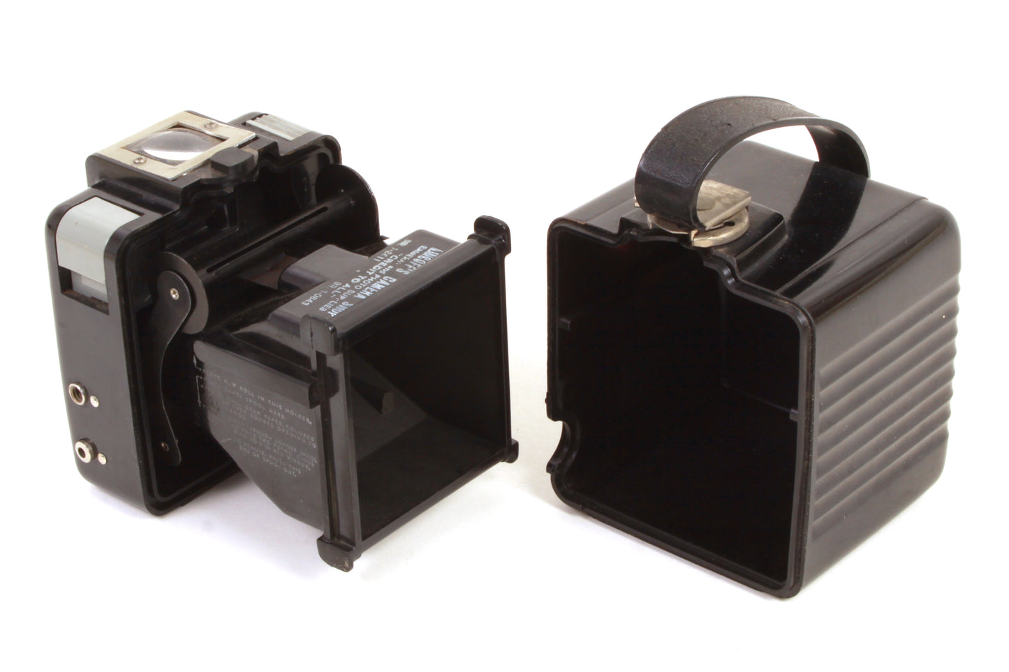 Vintage Kodak Brownie Hawkeye Bakelite 620 Camera w/ Film