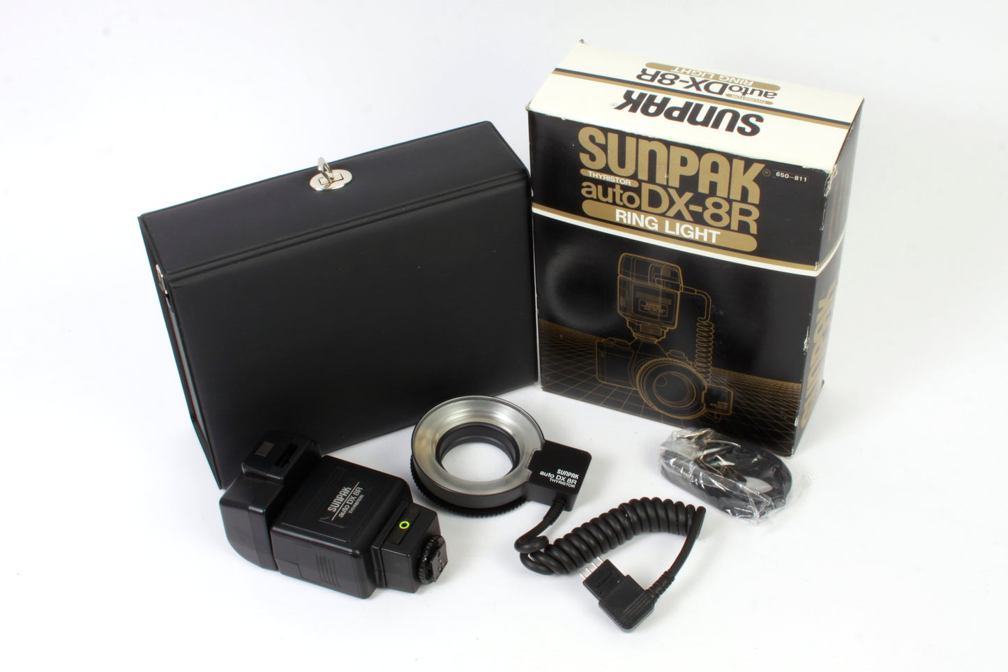 Sunpak Auto DX-8R Thyristor Ring Light Macro Photography in Box