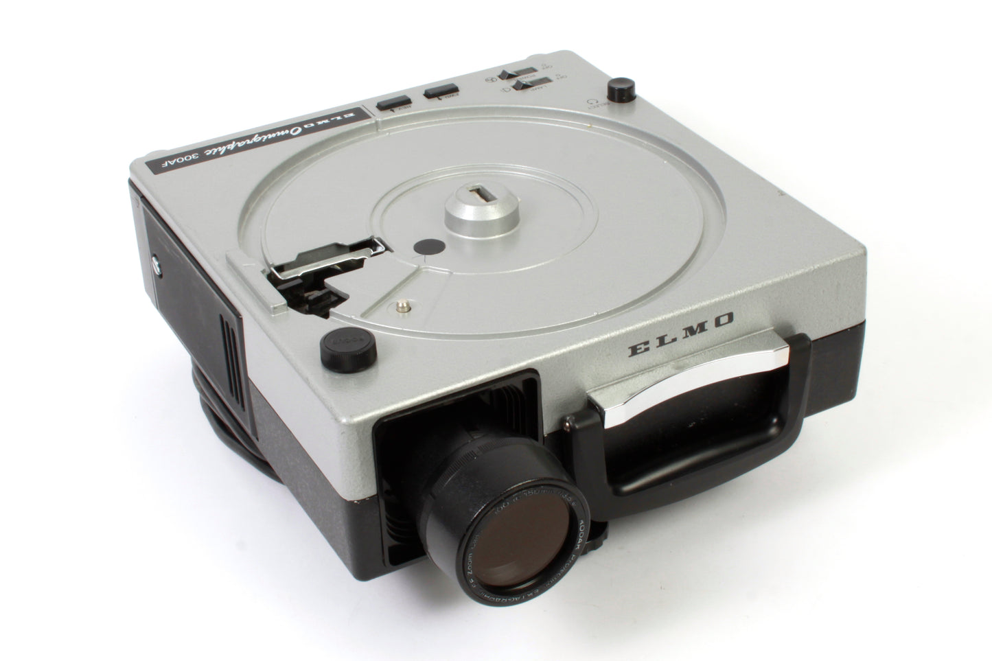 Kodak Elmo Omnigraphic 300AF 35mm Slide Projector w/ Slide Tray