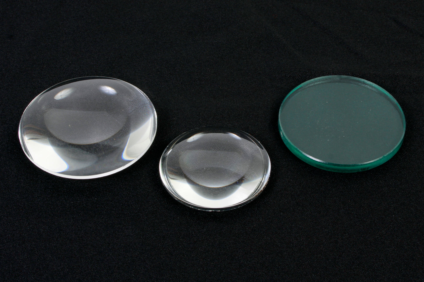 Kodak Slide Projector Condensers & Heat Glass - Set of 3