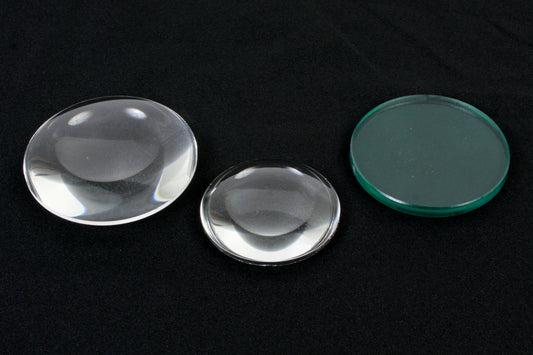 Kodak Slide Projector Condensers & Heat Glass - Set of 3