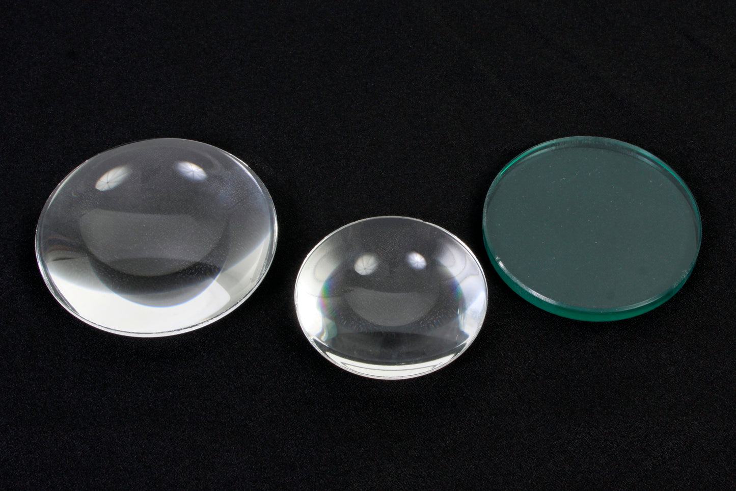 Kodak Slide Projector Condensers & Heat Glass - Set of 3