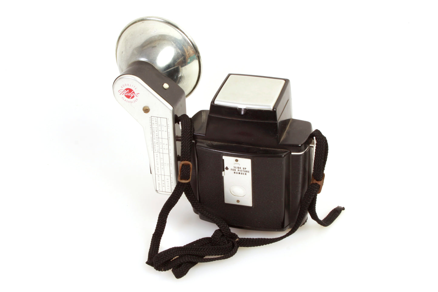 Kodak Brownie Reflex 20 Art Deco Twin Lens Camera w Flash & Manual